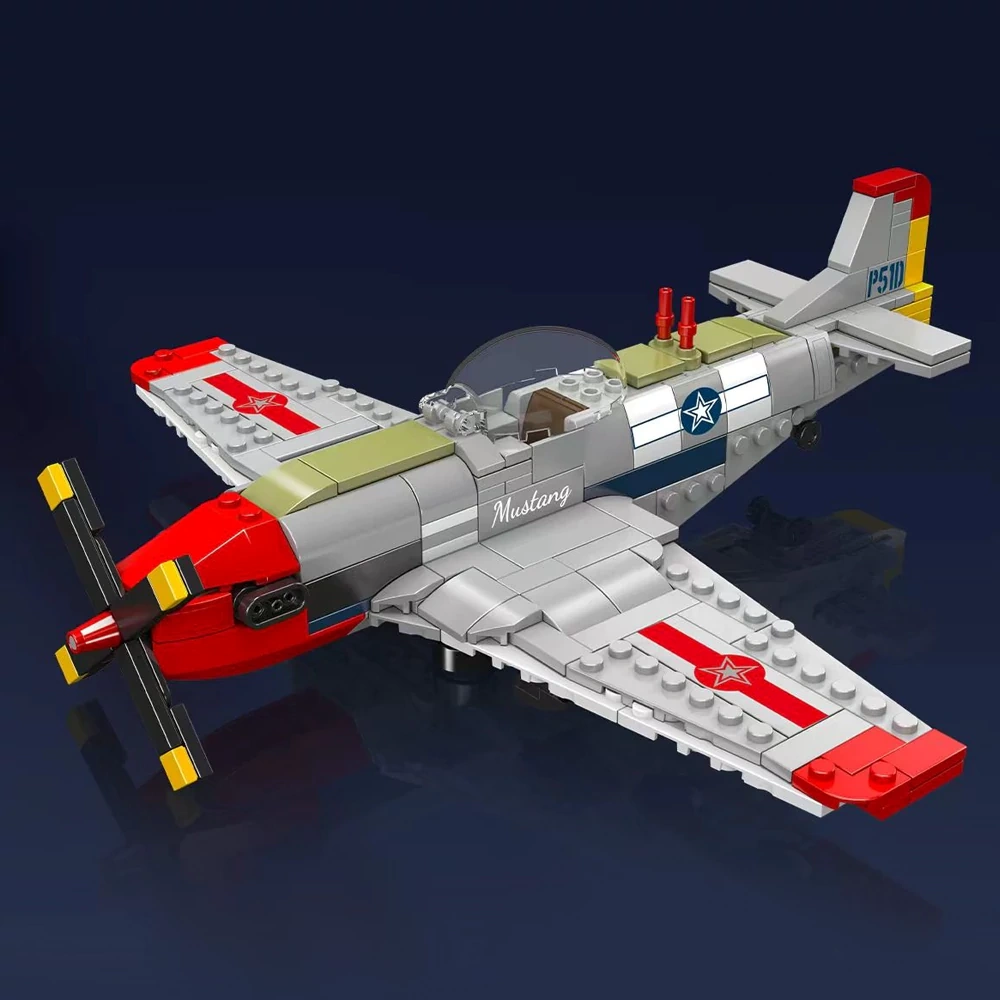 MouldKing 24068 P-5lD Mustang Technic