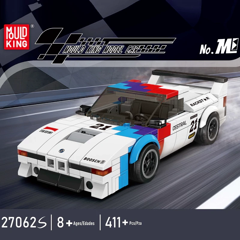 MouldKing Model Car Super Racers Speed Champions Collection 2