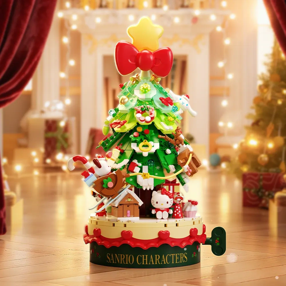 WONDER MOON 803307 HelloKitty Glowing Christmas Tree Christmas