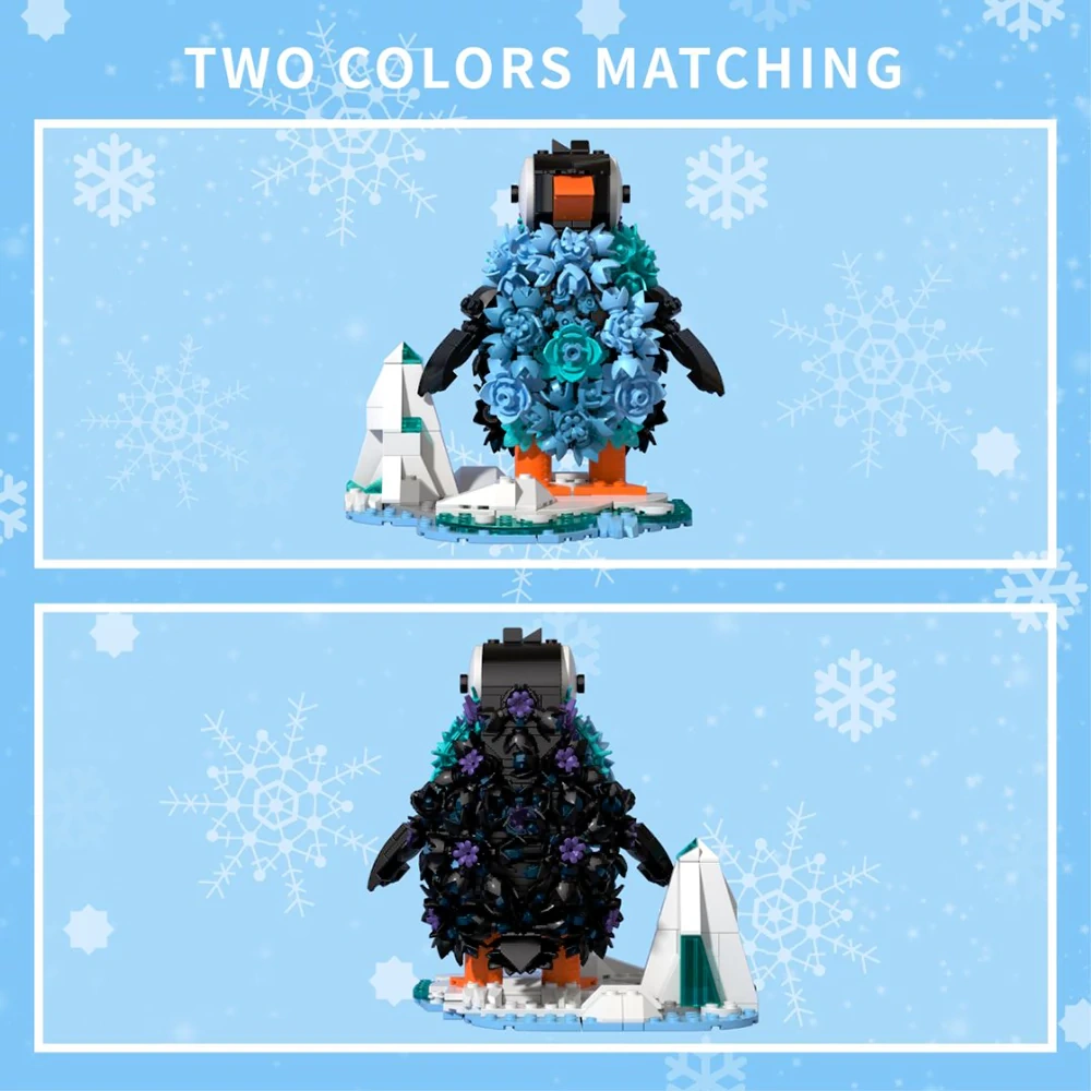 Iambrick 31105 IceBloom Penguin Creator Expert