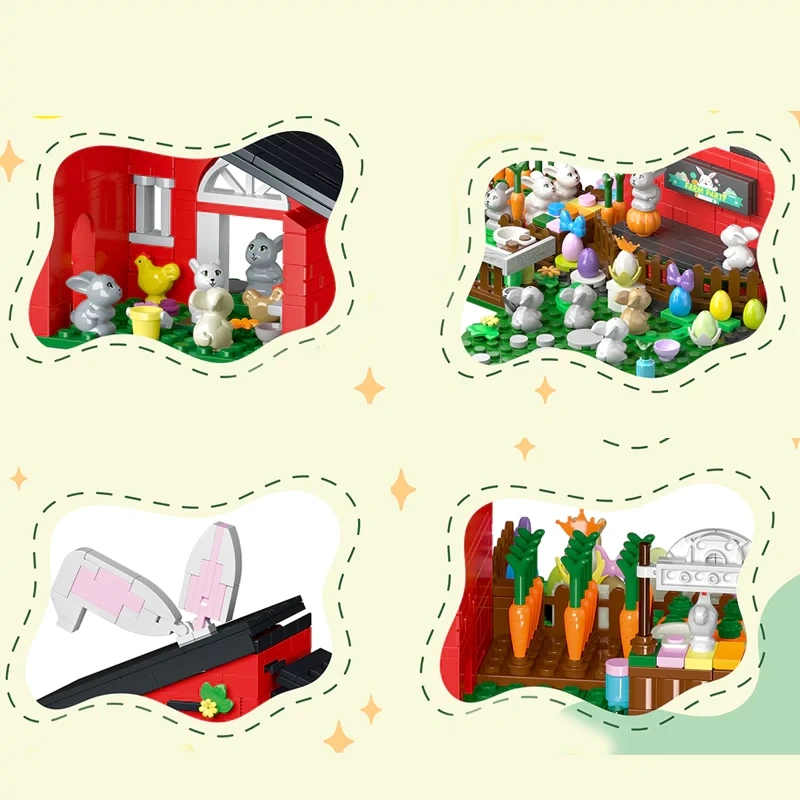 XMORK 20205 EASTER FARM PARTY 3IN1 Creator Expert