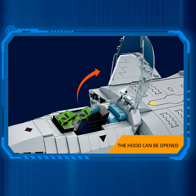 Forange FC4109 Military J-20 FIGHTER Building Blocks 1240±pcs Bricks from China.