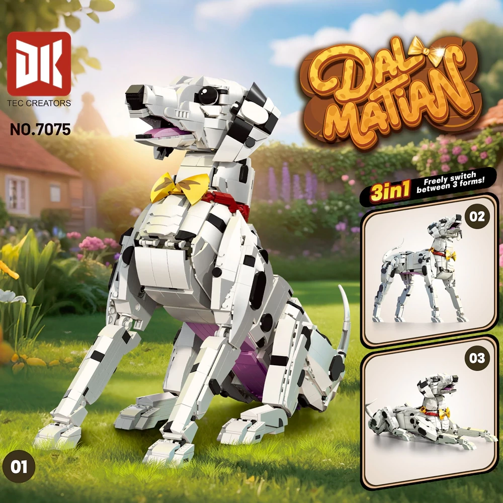 DK 7075 Dalmatian 3IN1 Creator Expert
