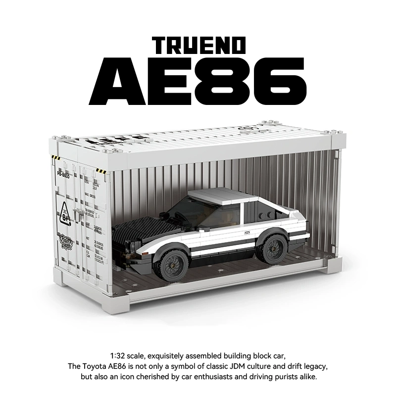 PowerBlock TOYOTA Licensed 8-Wide 1:32 Scale Car Technic | Barweer