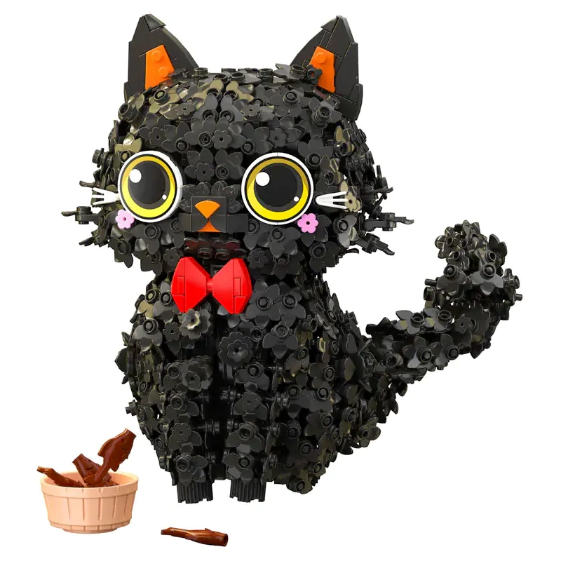 ZHEGAO 662036 Blossom Puss Creator Expert