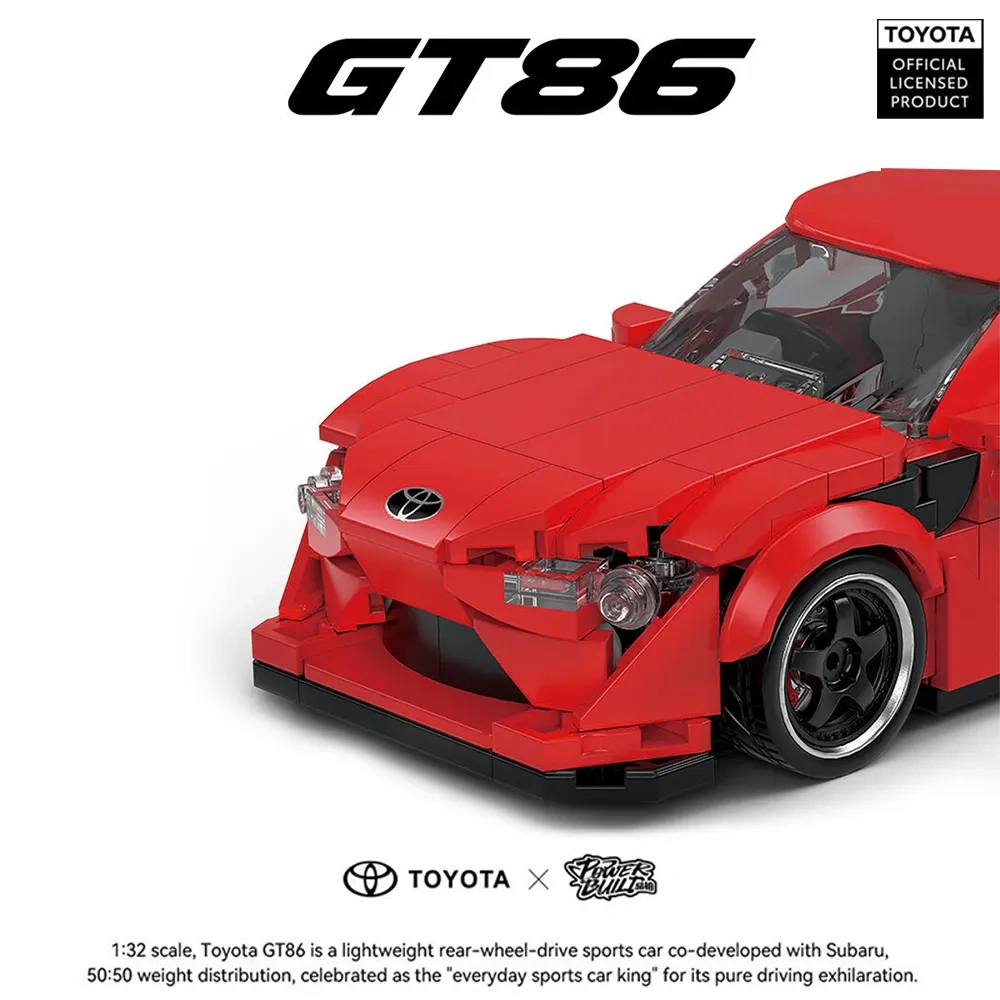 [PRE-SALE] PowerBlock TOYOTA Licensed 1:32 GT86 Car Technic