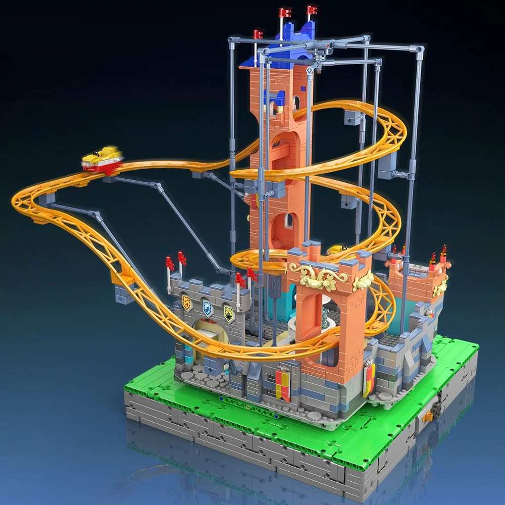 MouldKing 11023 Castle Roller Coaster Creator Expert