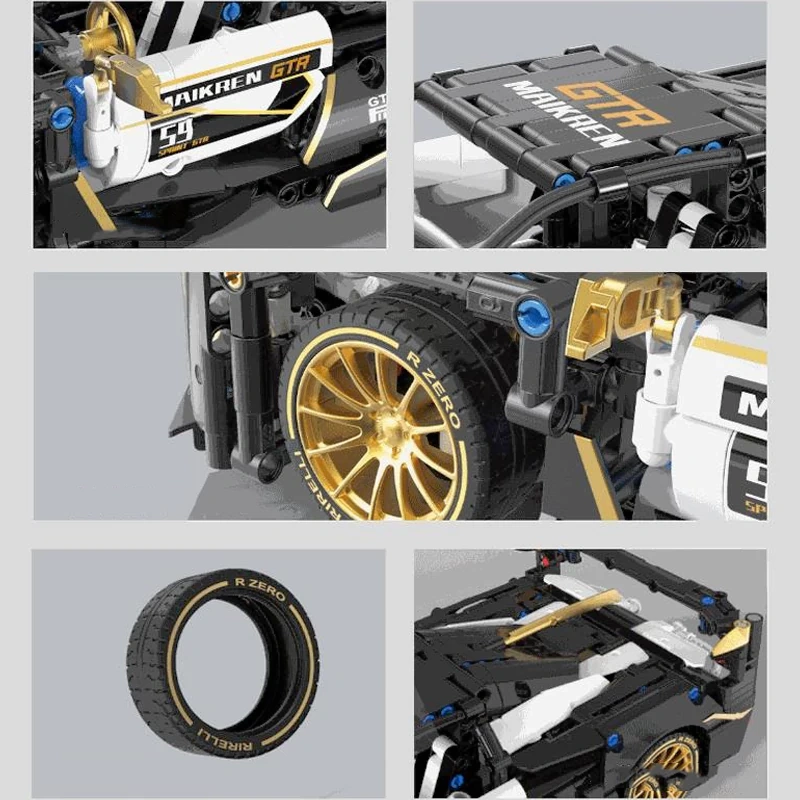 TUOMU T1004 Platinum Mclaren Supercar Car Technic