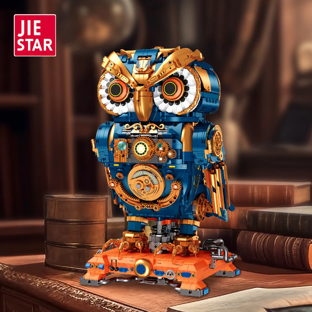 JIESTAR JJ9171 STEAMPUNK OWL Creator Expert