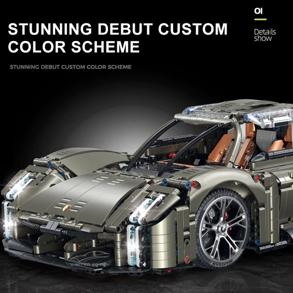 LEGO MOC GULY 10626 Porsche Mission X Technic