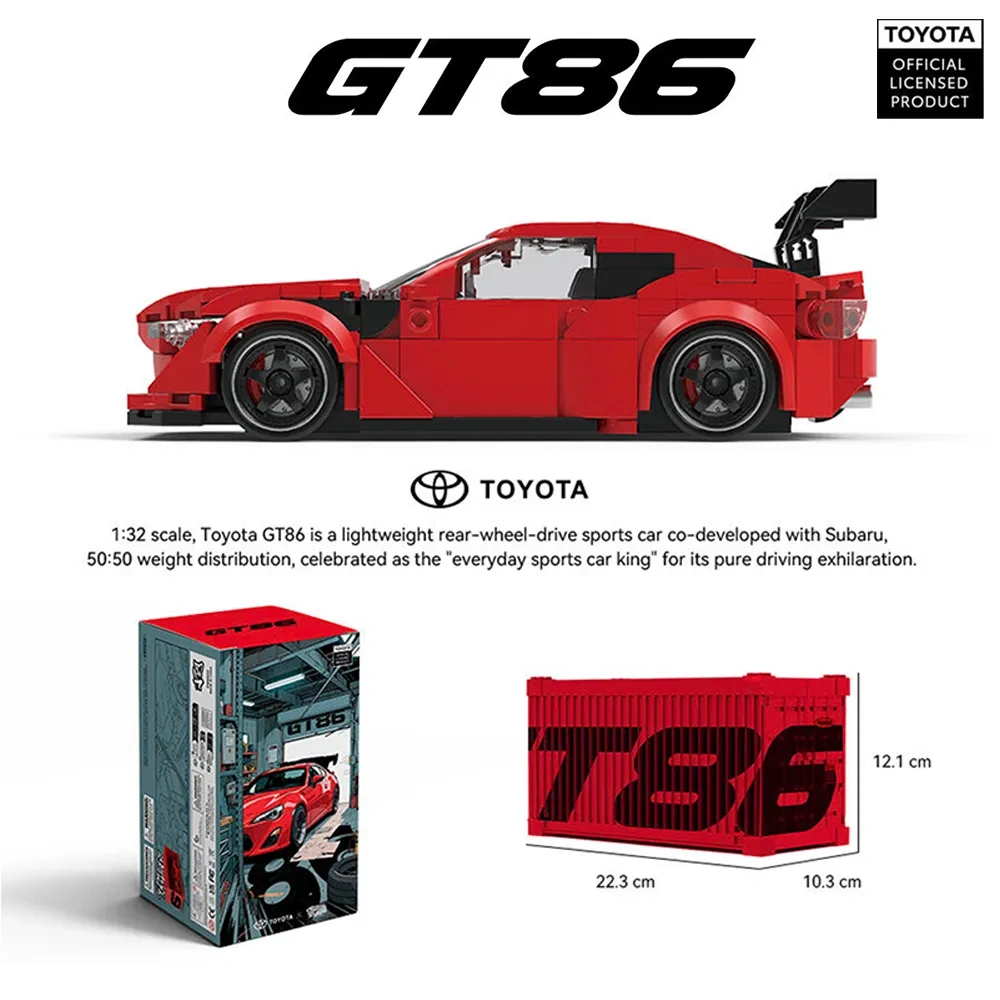 [PRE-SALE] PowerBlock TOYOTA Licensed 1:32 GT86 Car Technic