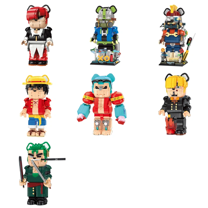 WANGAO Violent Bear Robot Series Bear Brick