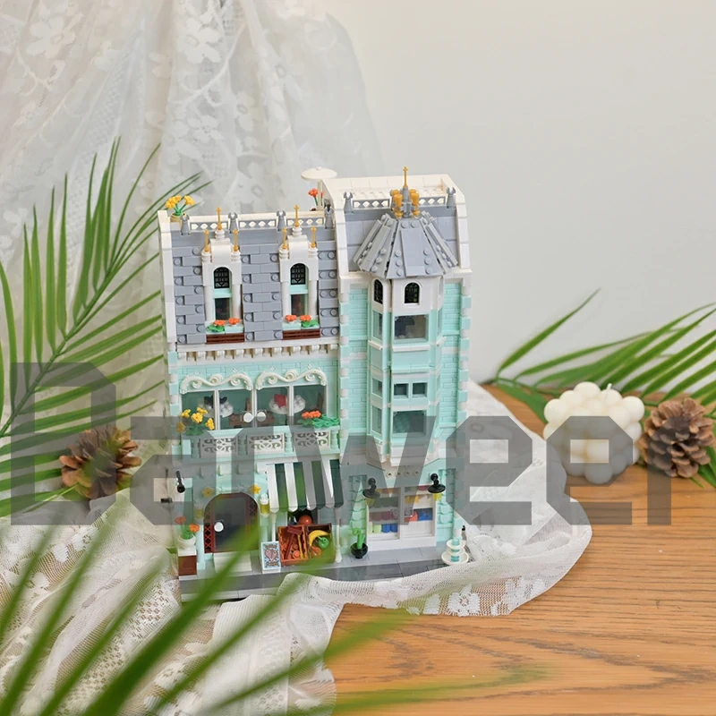 [Mini Micro Bricks] JiQing JQ10003 Grocery Store Modular Buildings