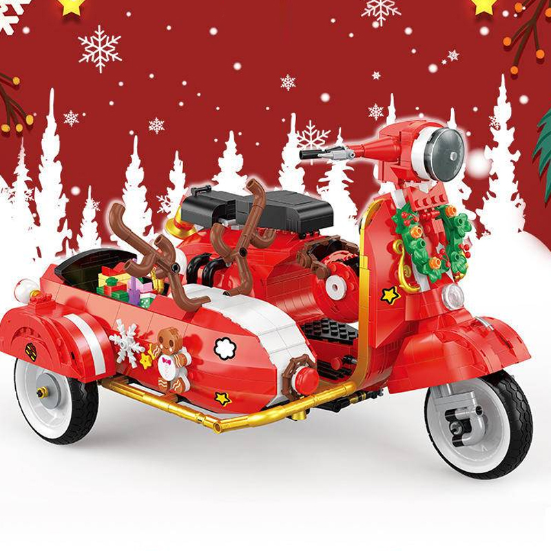 [Deal] [Mini Micro Bricks] BALODY 21059 Christmas Tricycle Christmas