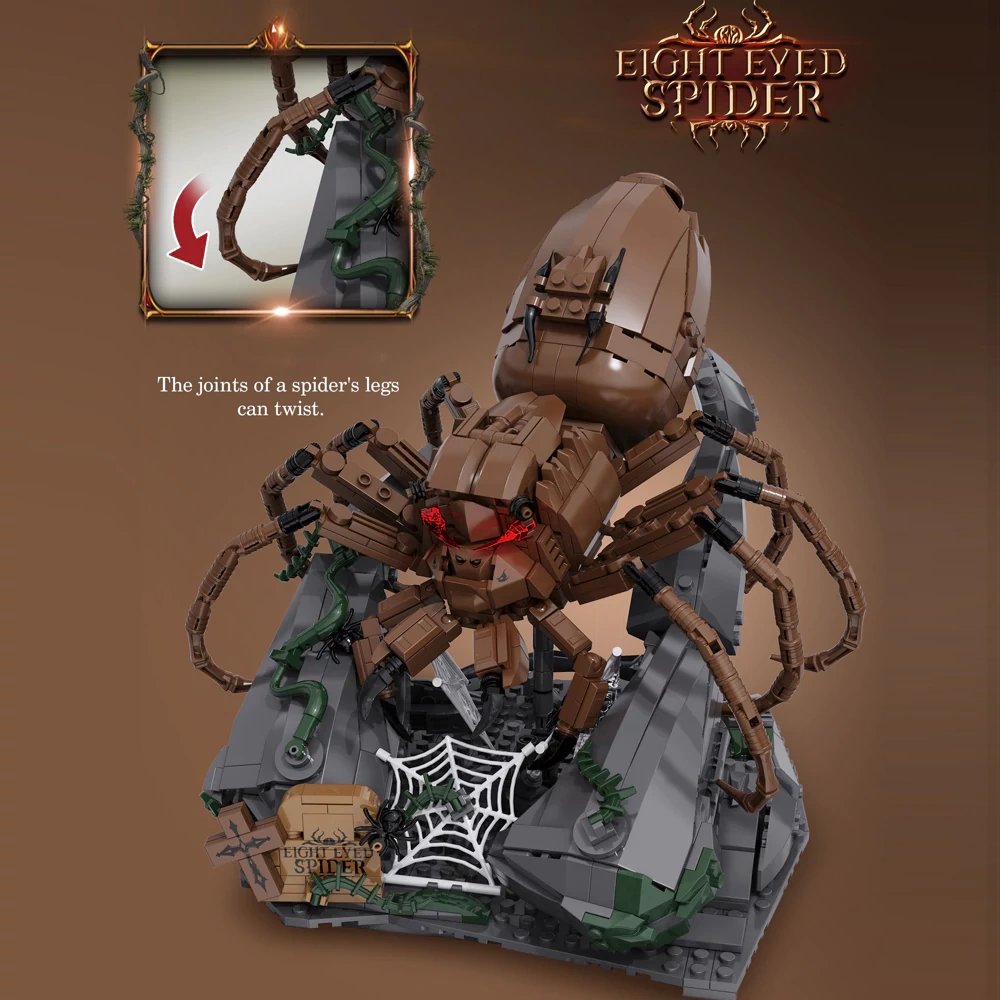 [Pre-sale] DK 7056 Eight Eyed Spider Creator Expert