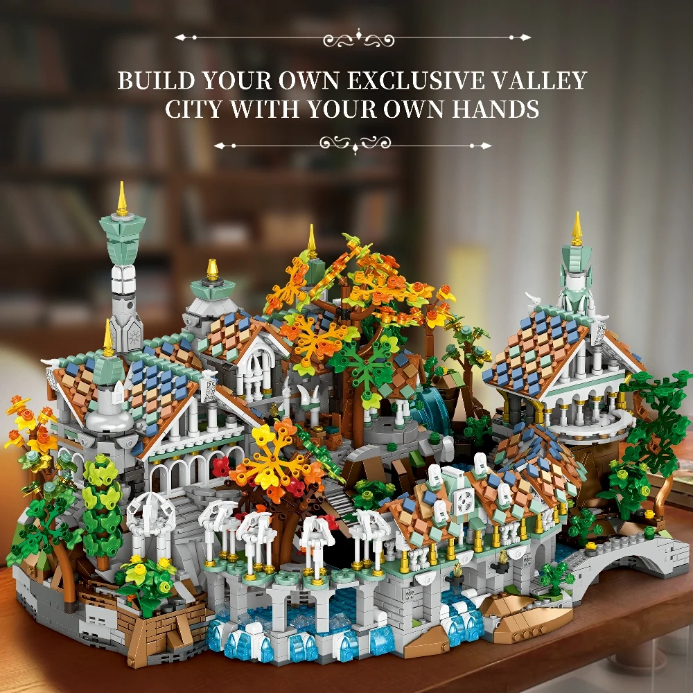 Reobrix 55015 Duskvale Sanctum The Lord of the Rings Modular Buildings