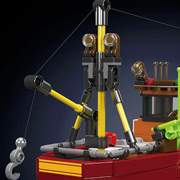MouldKing Bustling Freeport Series Technic