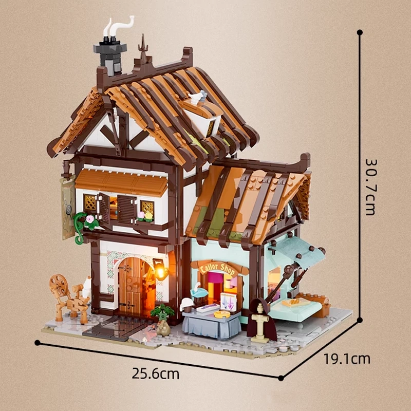 FunWhole F9038 Tailor Shop Modular Buildings Europe Warehouse Express
