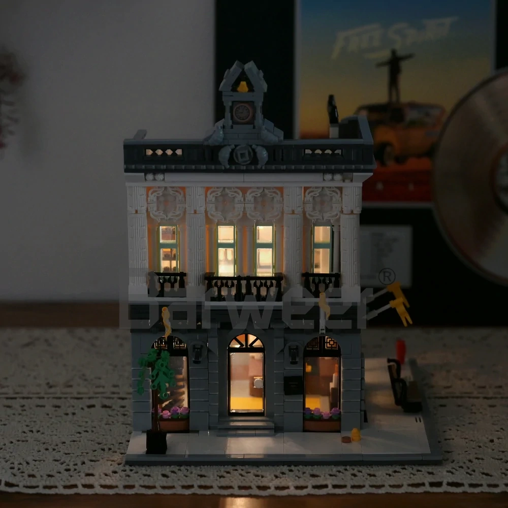 [Mini Micro Bricks] JiQing JQ10004 Bank Modular Buildings