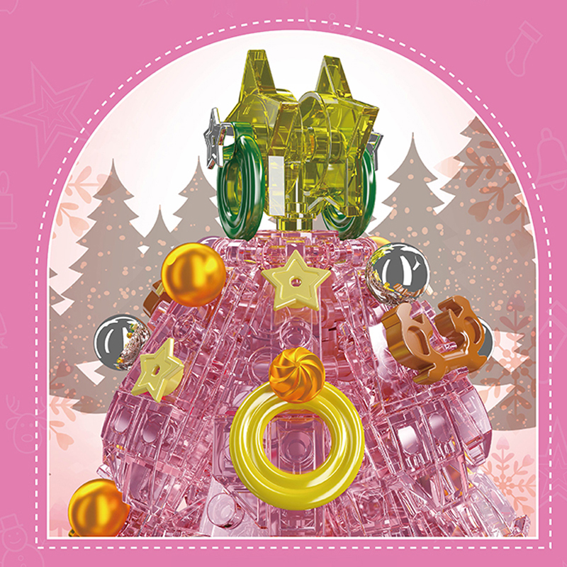 Mould King 10089/10090 Magical Christmas Music Box Seasonal Creator