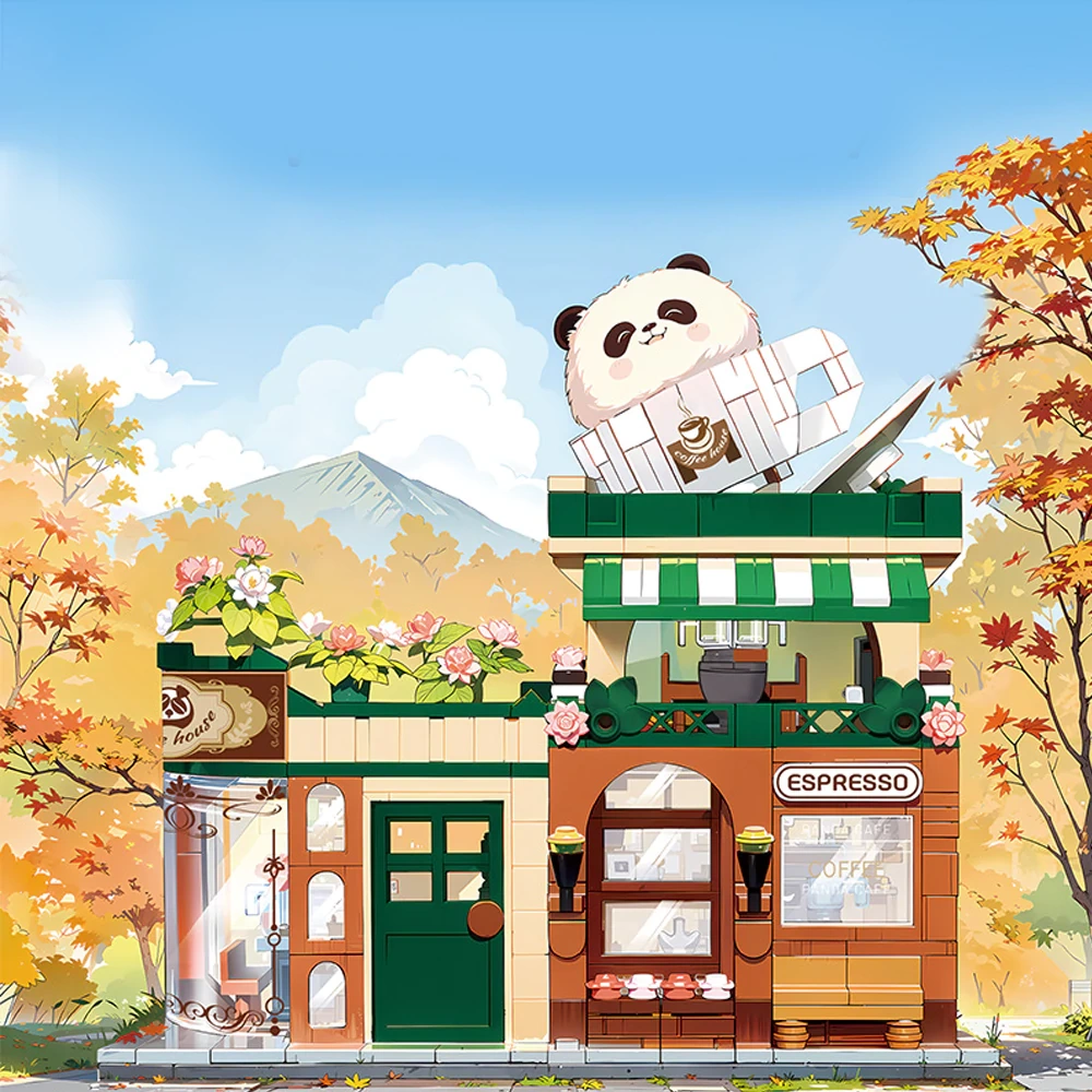 ZHEGAO 613023 Panda Cafe Modular Buildings