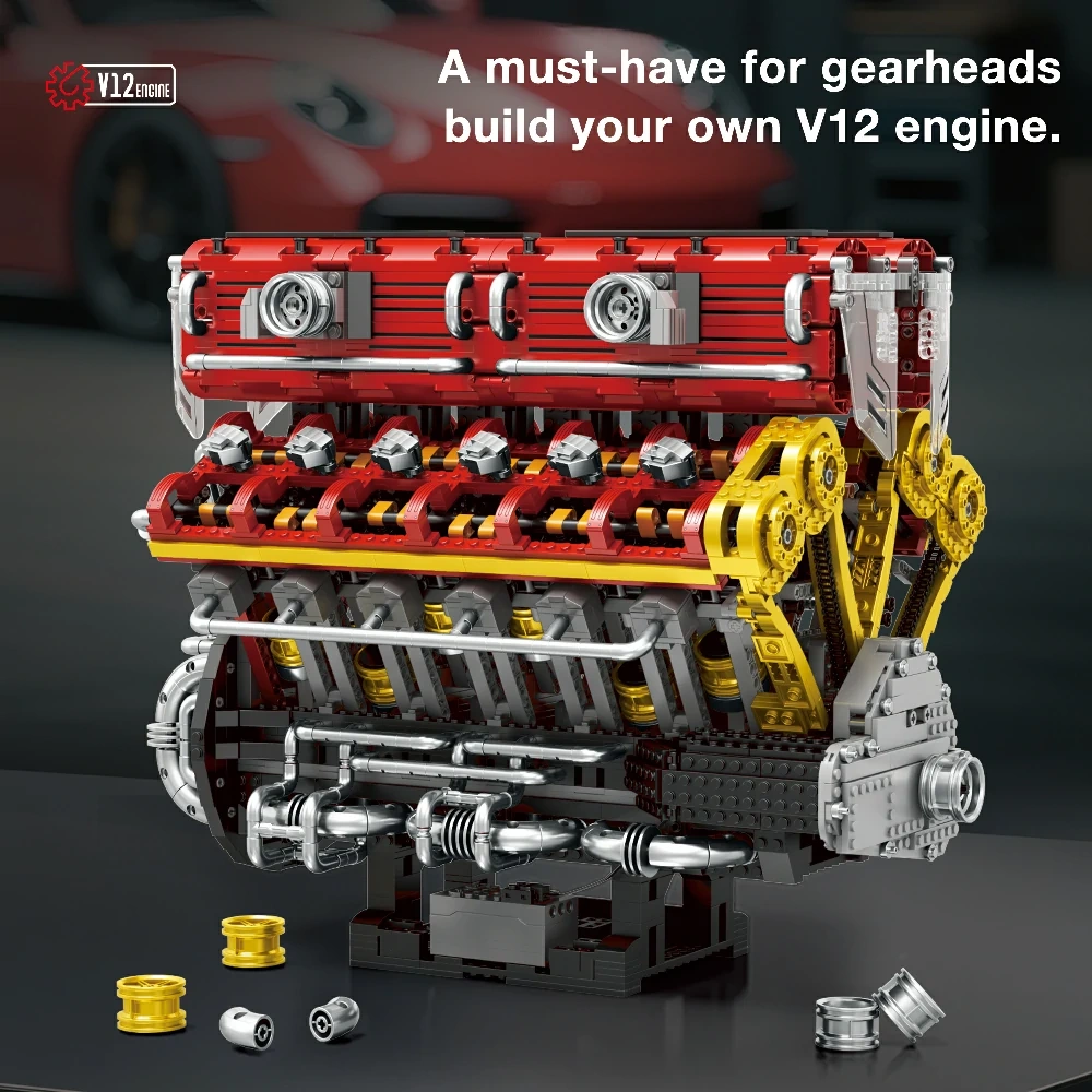 Reobrix 33017 V12 ENGINE Technic