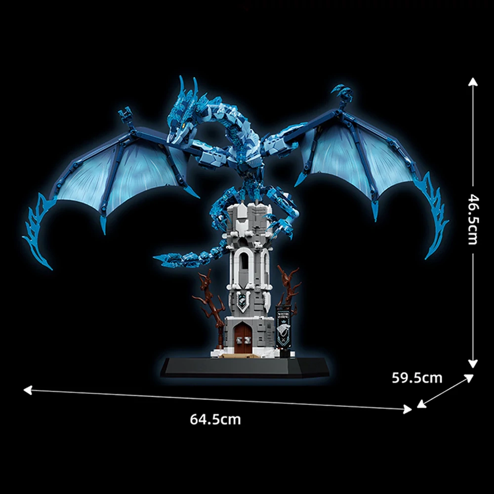 12O 99005 BLUE DRAGON Monster Dinosaur