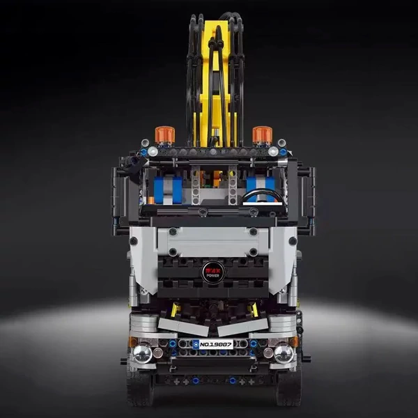 [With Motor] MouldKing 19007S Pneumatic Truck Technic