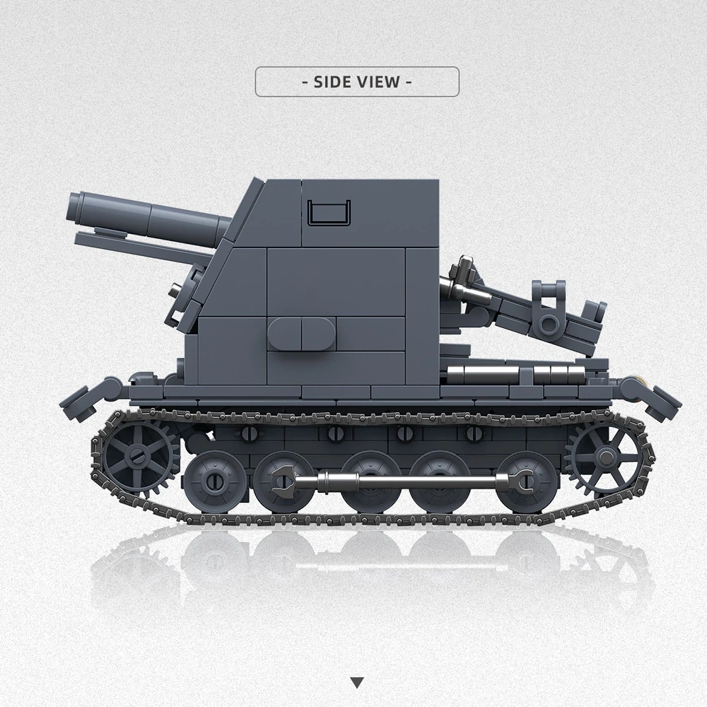 ThirdParty 300022 Sturmpanzer I Bison Tank Military