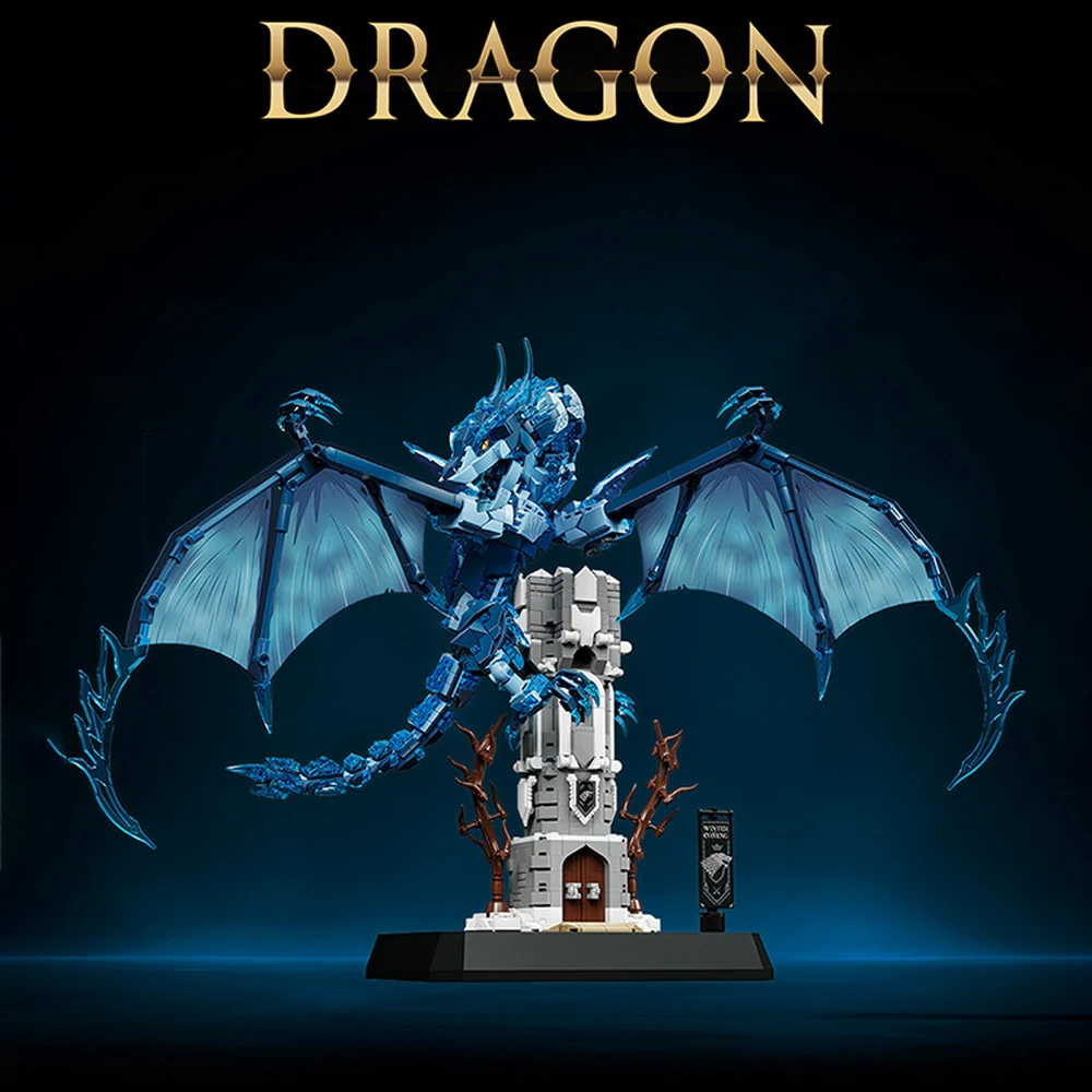 12O 99005 BLUE DRAGON Monster Dinosaur