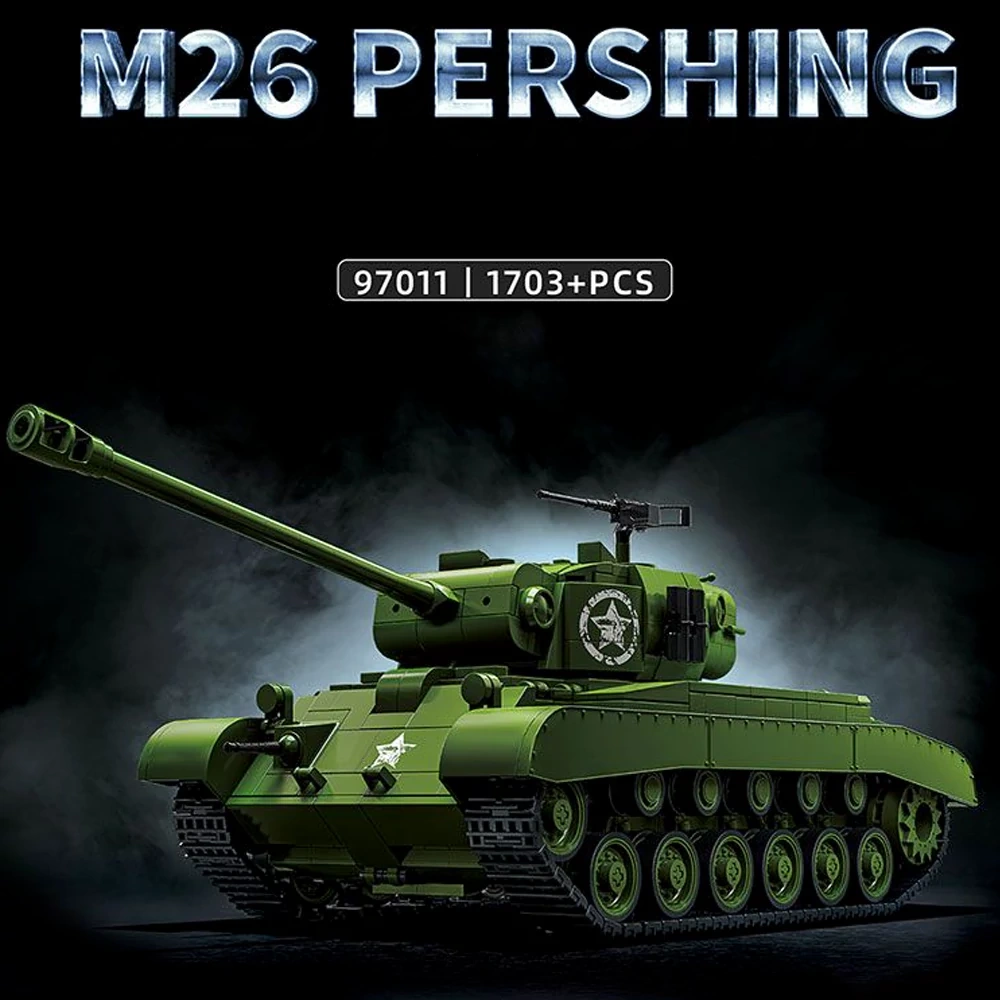 12GO 97011 M26 Pershing Tank Military
