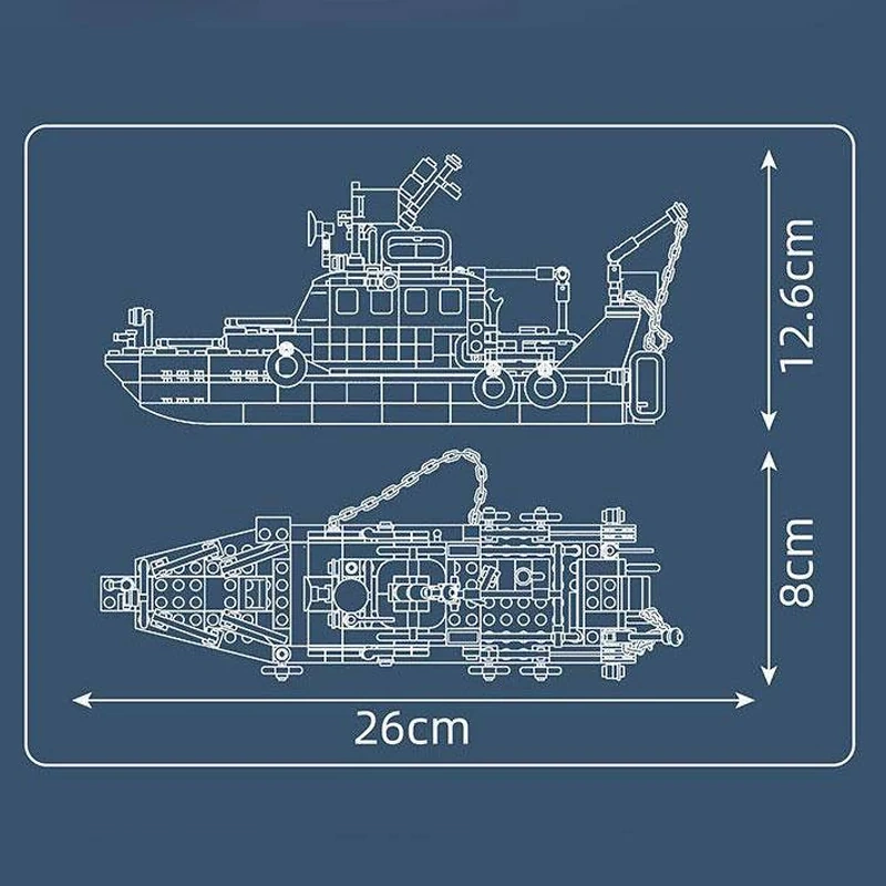 MouldKing Bustling Freeport Series Technic