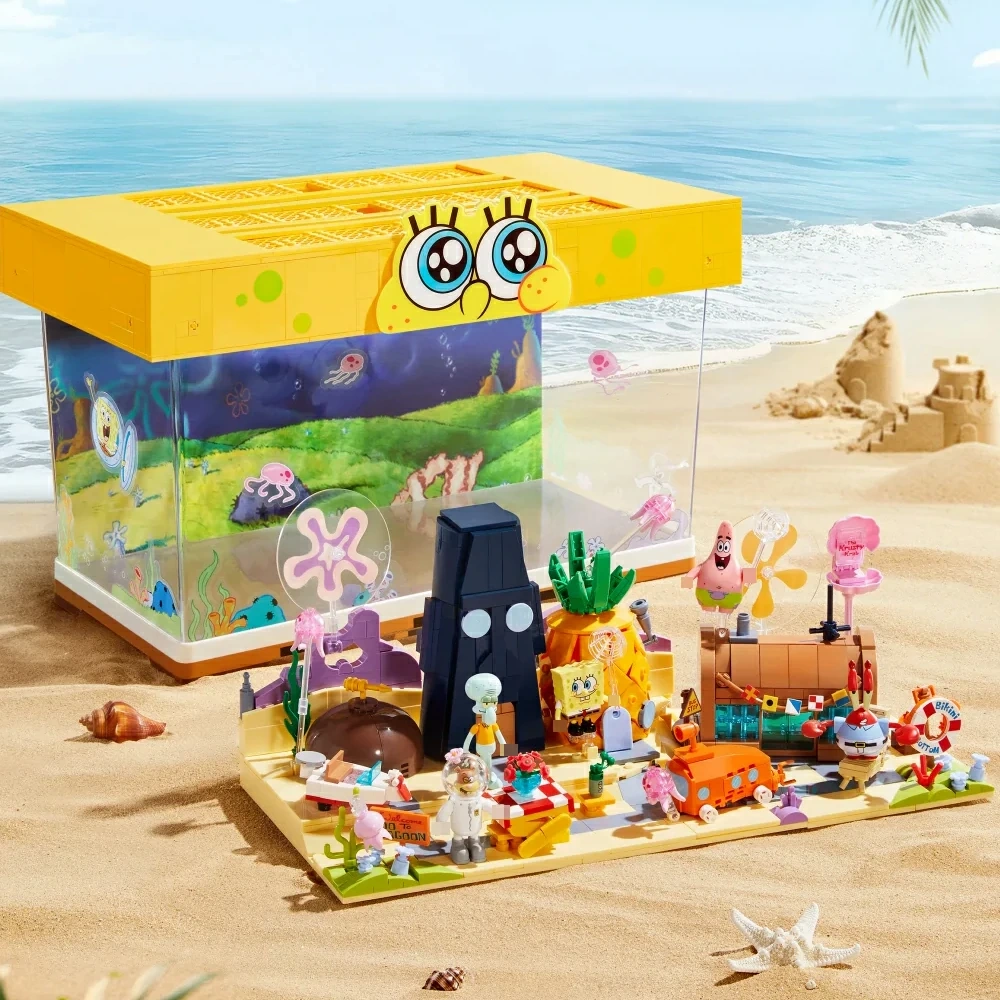 AREA-X AB0082 SpongeBob SquarePants: Bikini Bottom Scene Movie