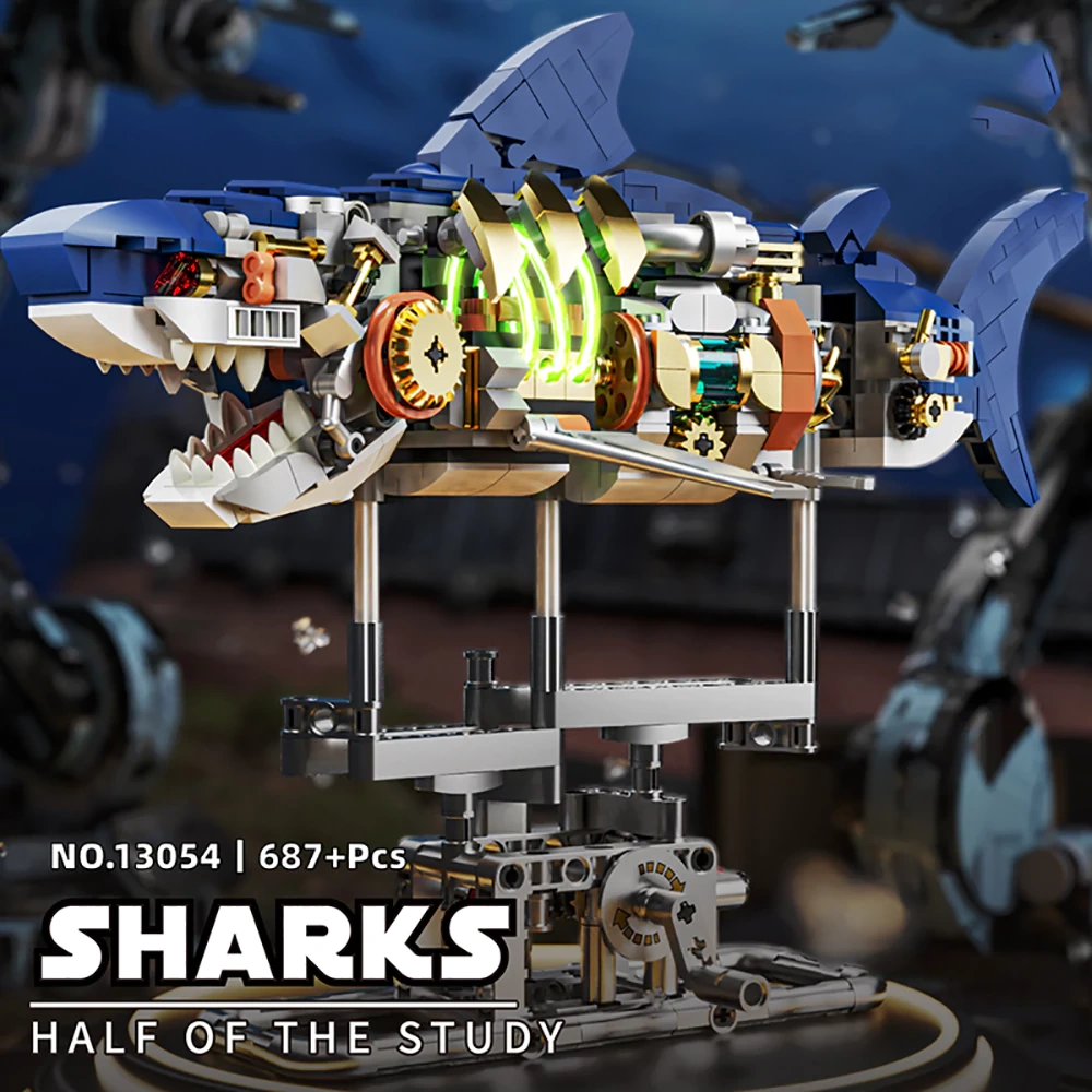 MJI 13054 Sharks Machinery Creator Expert