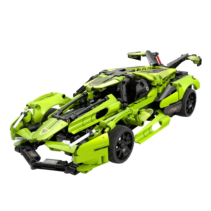 CaDA Sports Car 1:14 Building Block Cart Technic
