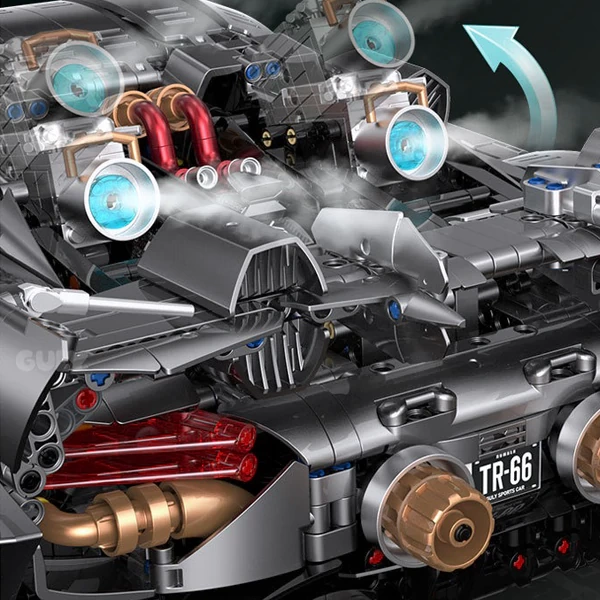 GULY 10629 Porsche 918 sport car Technic