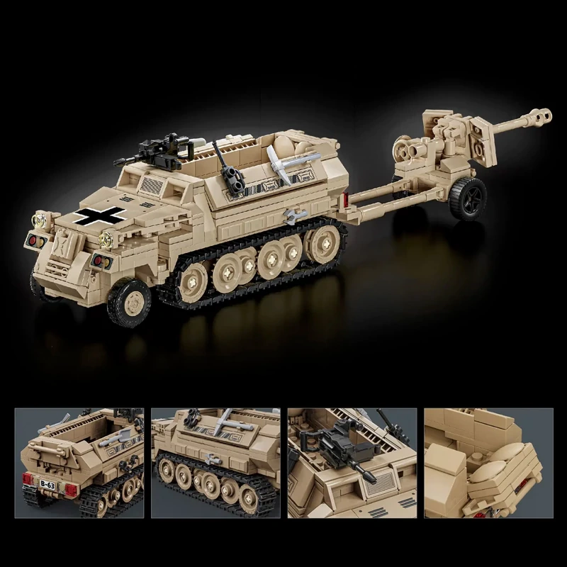 LeYi WWⅡ Car Series Military