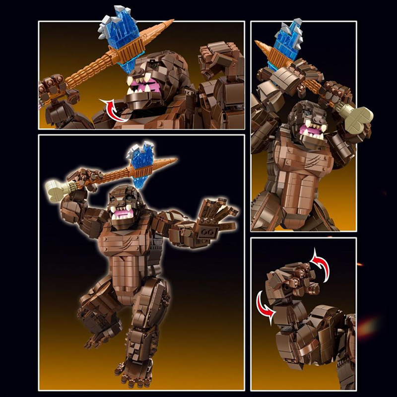 MOC Panlos 687002 KONG Idea Movie building blocks 1803pcs bricks toys gift ship from China.