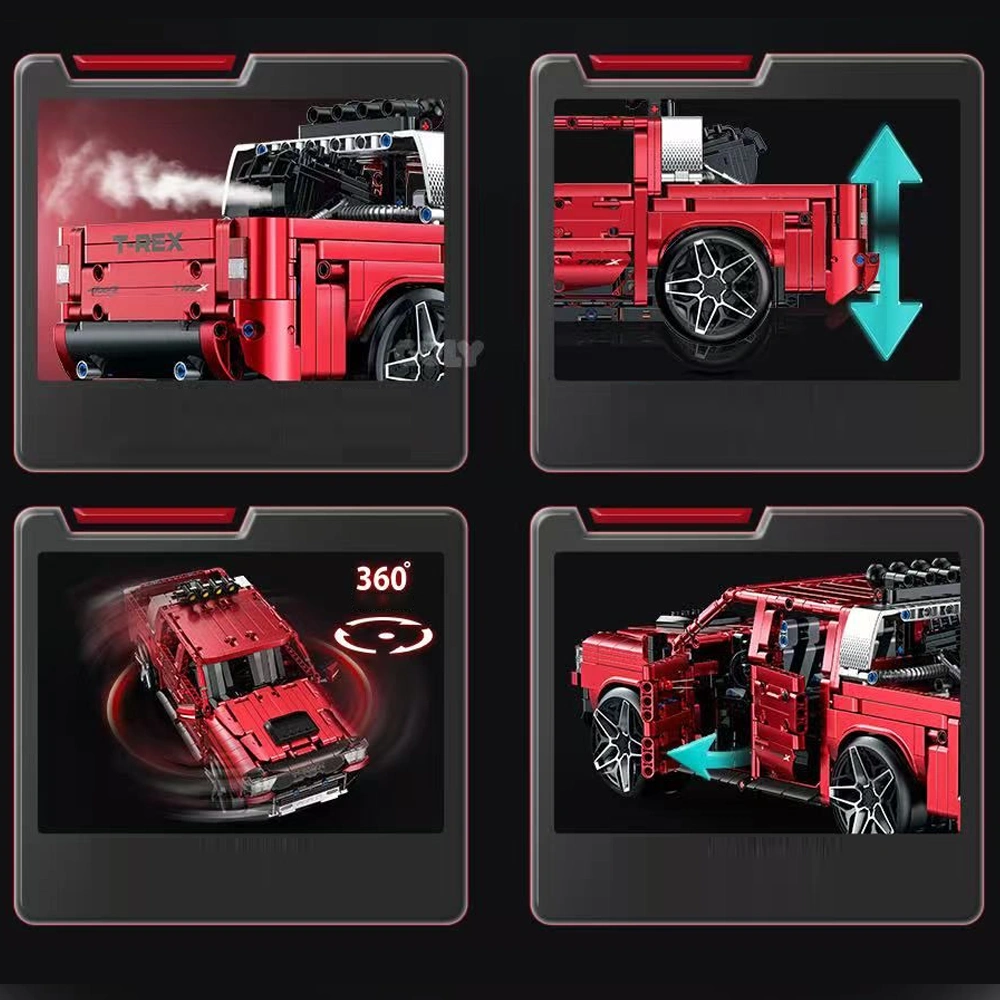 GULY 10633 1:14 SUV Series-Tyrannosaurus Rex Technic