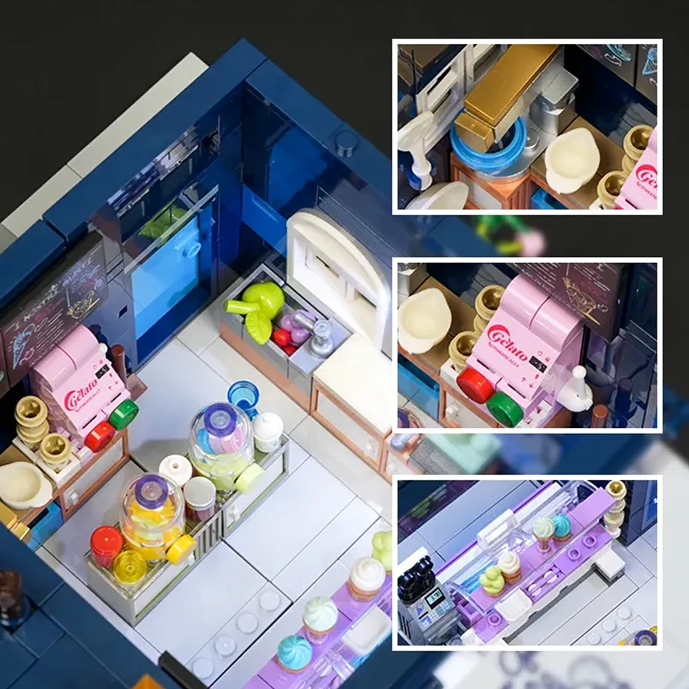 Funwhole F9078 Gelato Store Modular Buildings