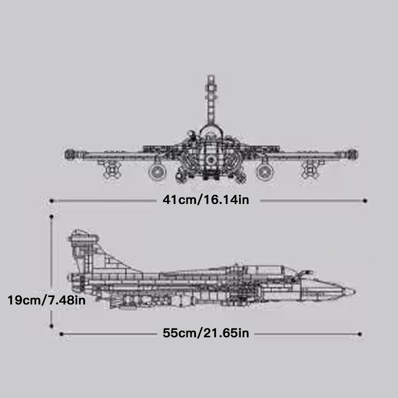 [Pre-Sale] Reobrix 33035 Dassault Rafale Military
