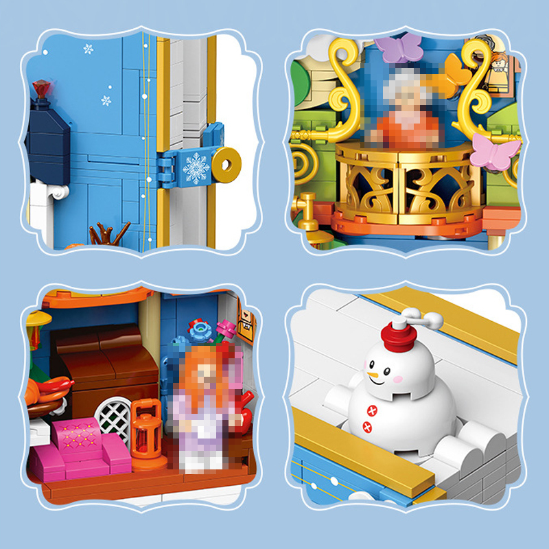 JIESTAR 9053-9056 Three-dimensional fairy tale book Creator Expert