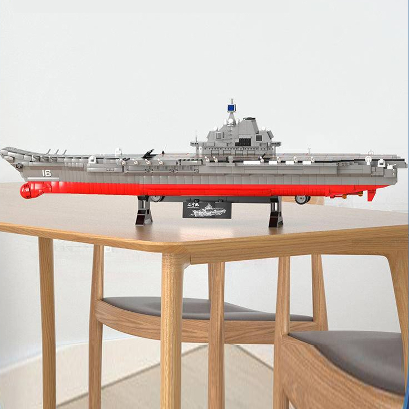 Panlos 688011 Military The aircraft carrier Liaoning Building Blocks 3094±pcs Bricks from China.