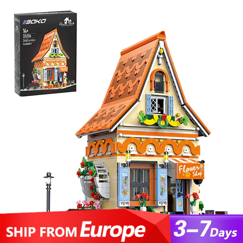 [Deal] [Boxed] BAKA 33206 Magic Flower Workshop Modular Buildings Europe Warehouse Express