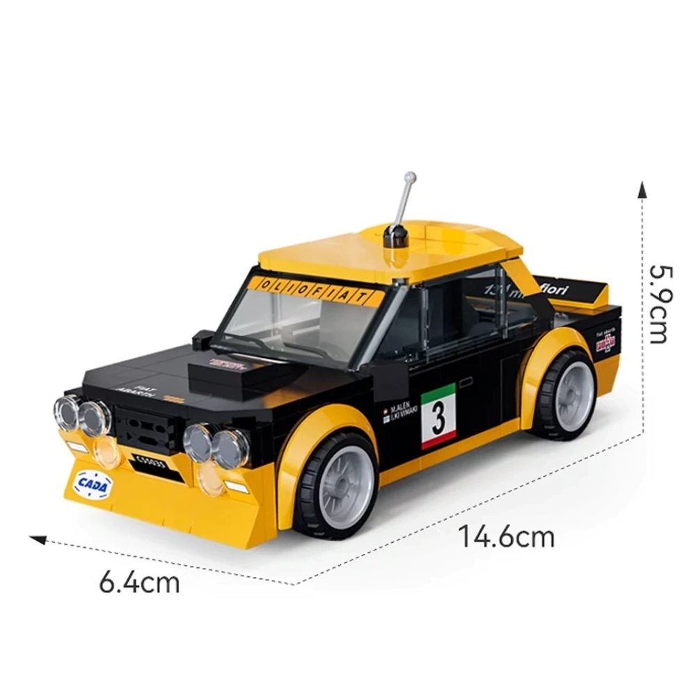 CaDA 1:24 Mini Building Block Cart Technic