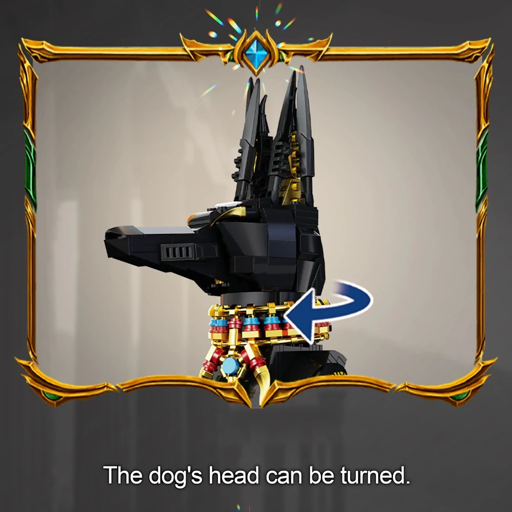 [Pre-sale] DK 7066 EGYPTIAN PHARAOH DOG Creator Expert