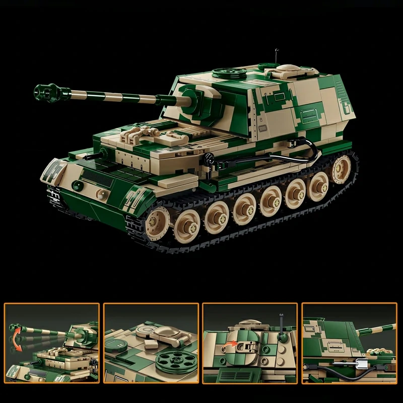 LeYi 66059 ELEPHANT TANK DESTROYER Tank Military