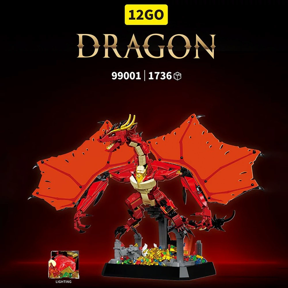 12GO 99001 DRAGON Monster Dinosaur