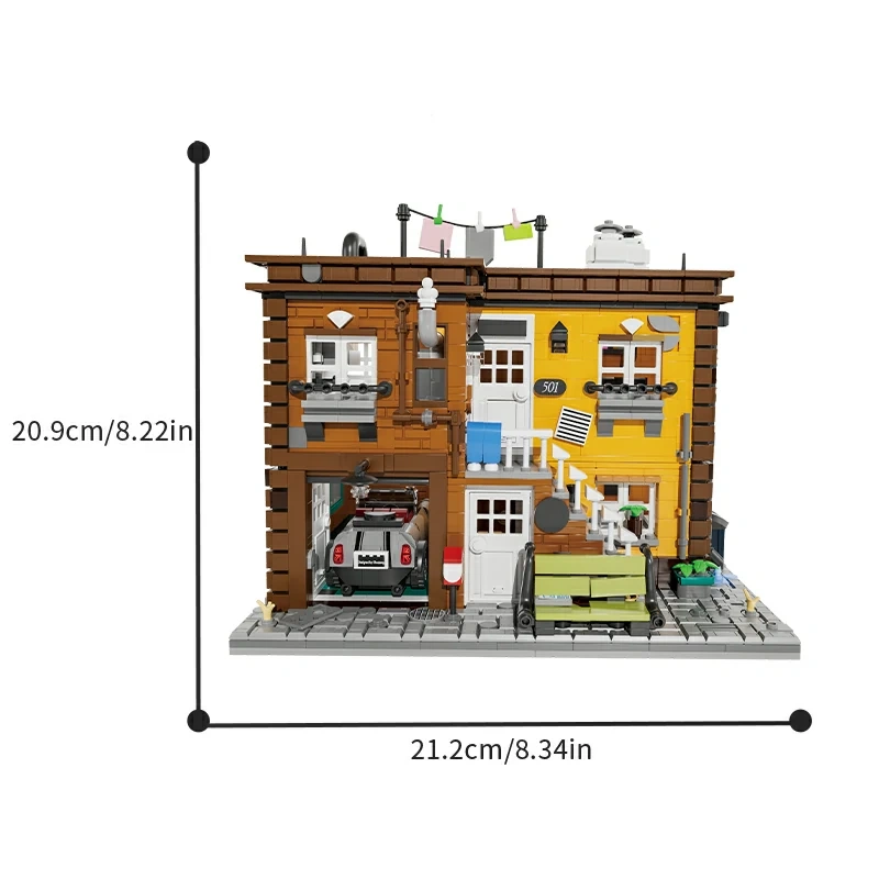 Xbert 66056 ASHLEY'S 2-STORY HOUSE Modular Buildings
