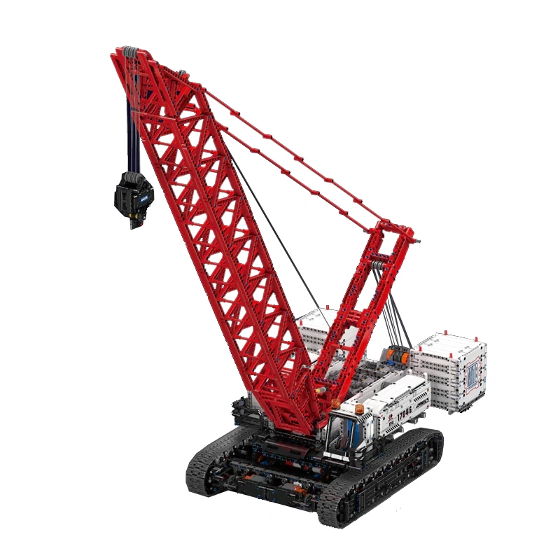 [With Motor] MouldKing 17046 WACKER 16000 CRAWLER CRANE Technic